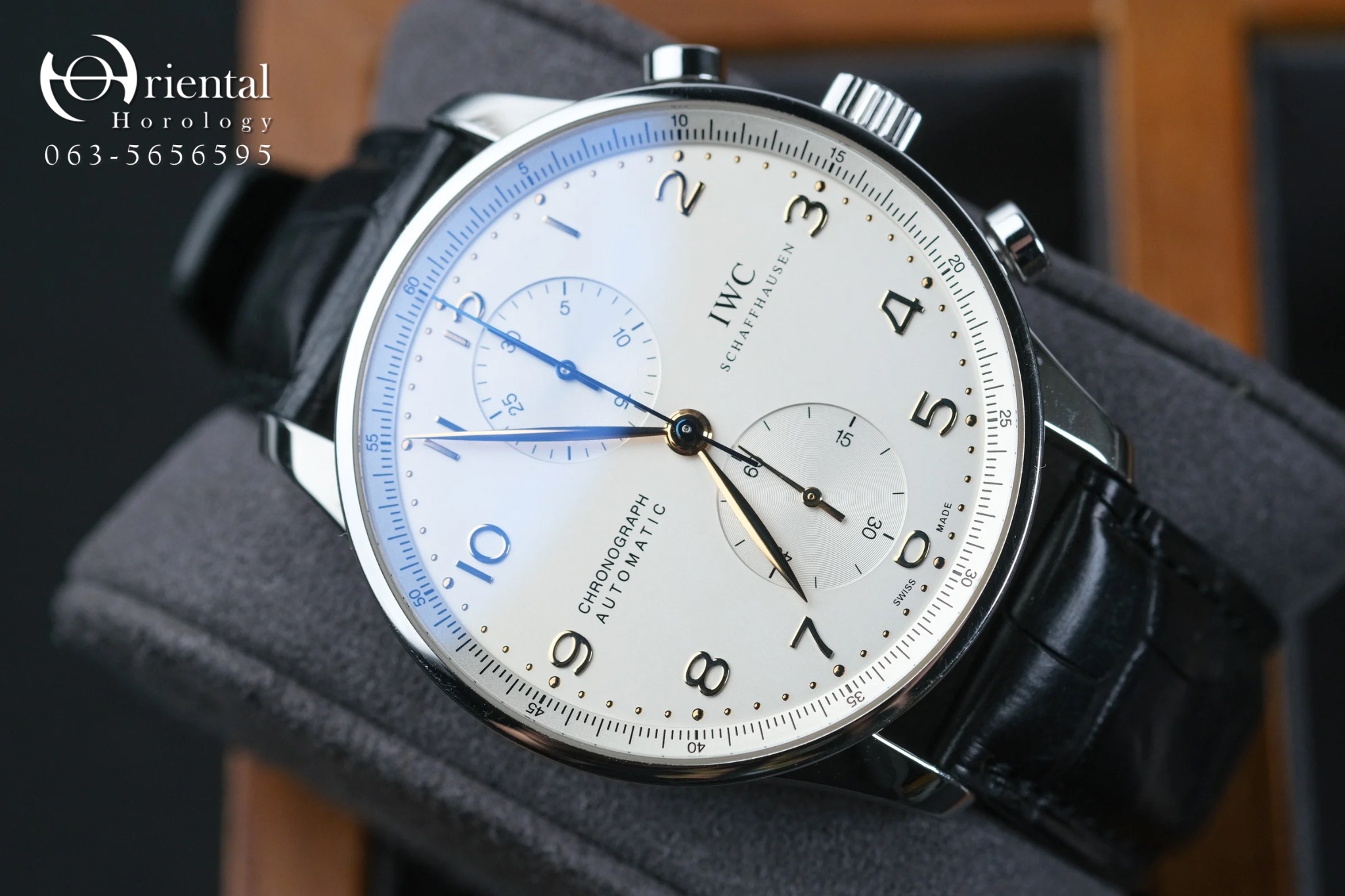 IWC Portuguese Chronograph White Dial - Image 2
