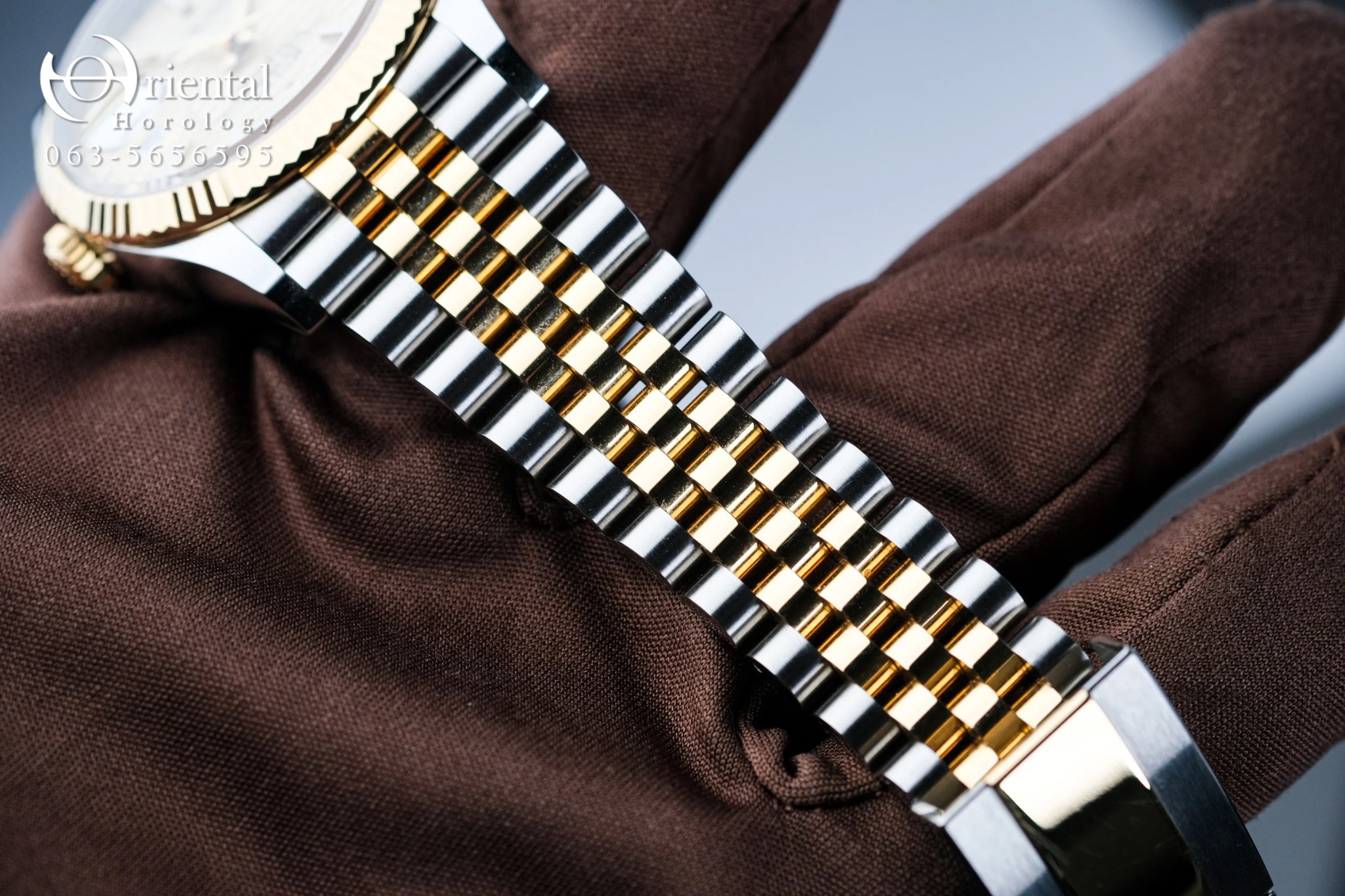 Rolex Datejust 36 Gold Motif 2Tone Jubilee - Image 8