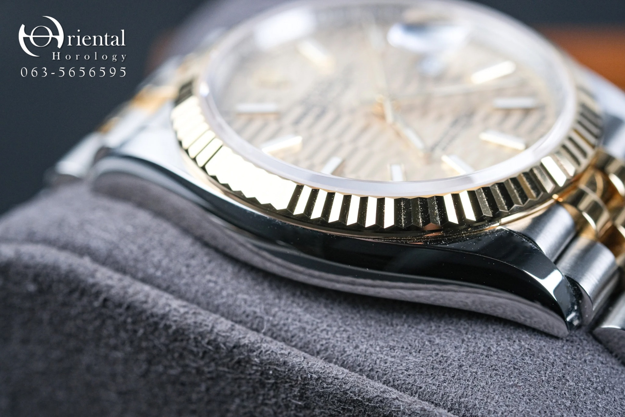 Rolex Datejust 36 Gold Motif 2Tone Jubilee - Image 6