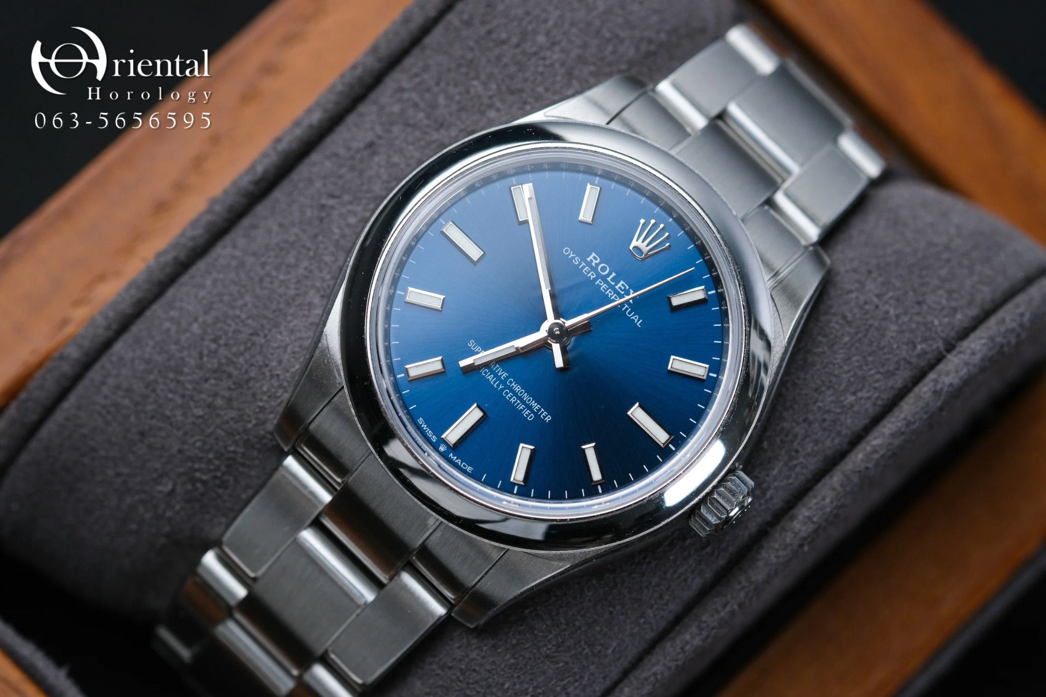 Rolex Oyster Perpetual 31 Blue Dial - Image 4