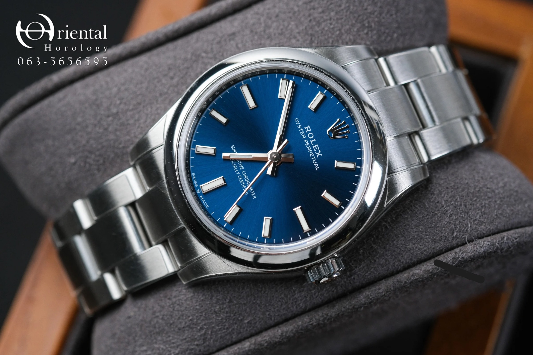 Rolex Oyster Perpetual 31 Blue Dial - Image 3