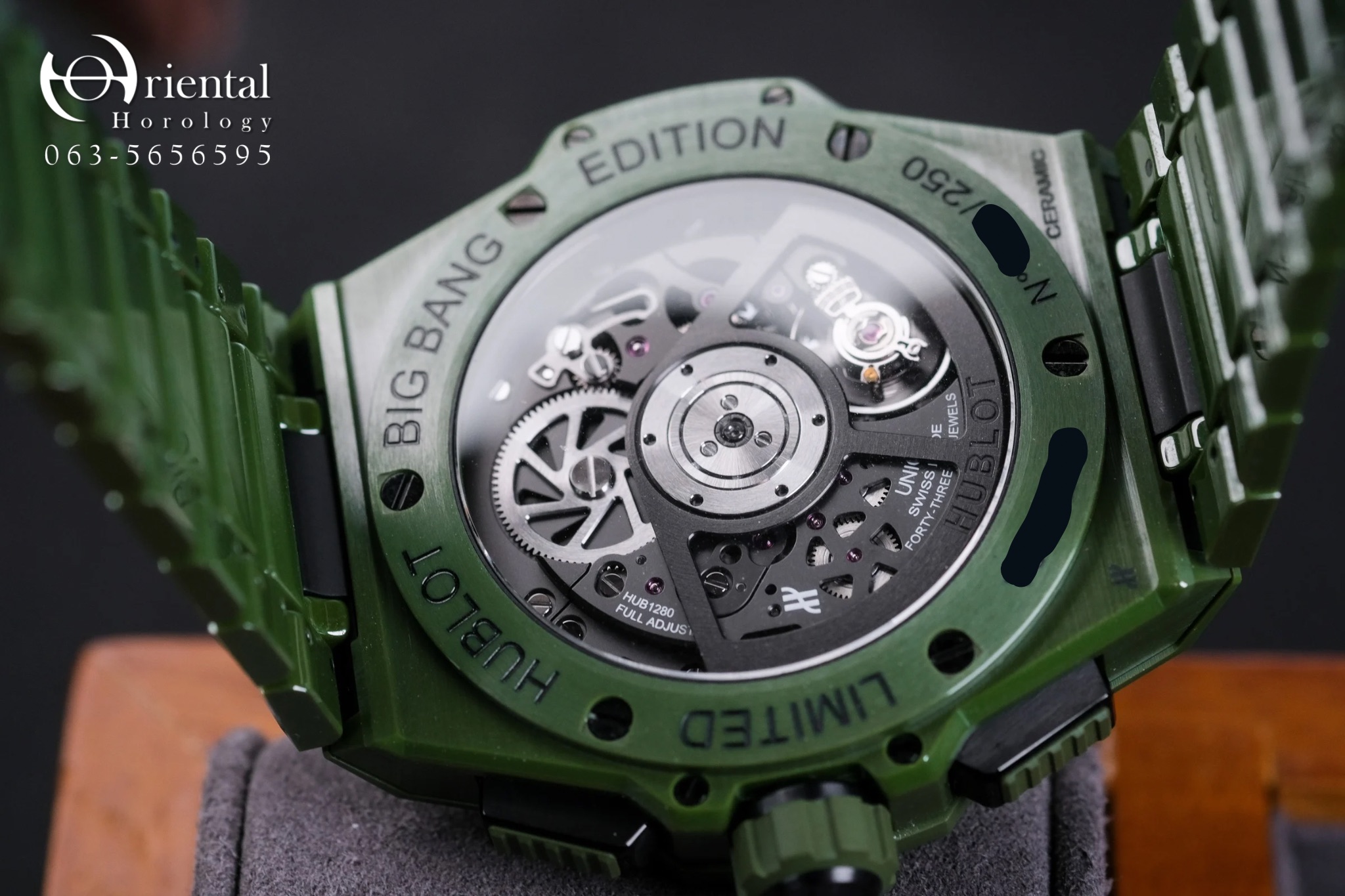 Hublot Big Bang Integral Ceramic Green Indigo Limited 250 pcs - Image 10