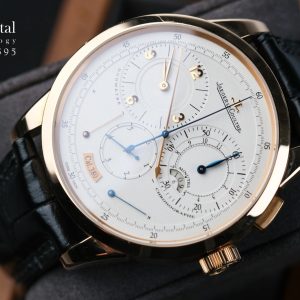 JLC Duometre Chronograph Rose Gold