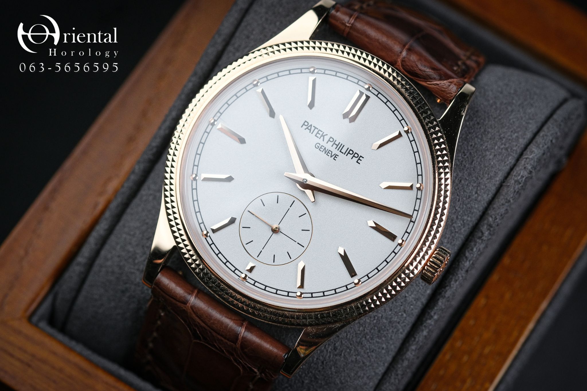 Patek Philippe Calatrava 6119R Rose Gold - Image 4