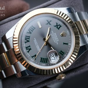 Rolex Datejust 41 Wimbledon Dial