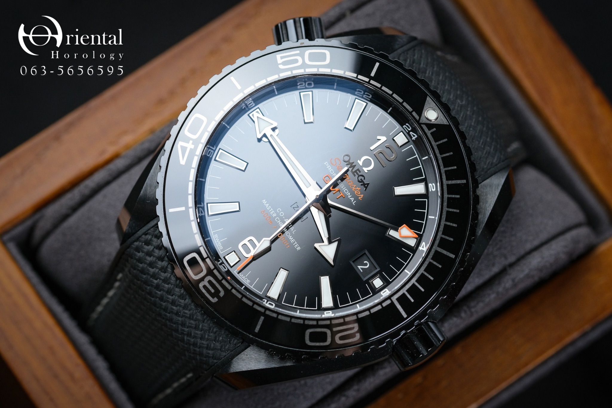 Omega Seamaster Deep Black Planet Ocean Ceramic - Image 3