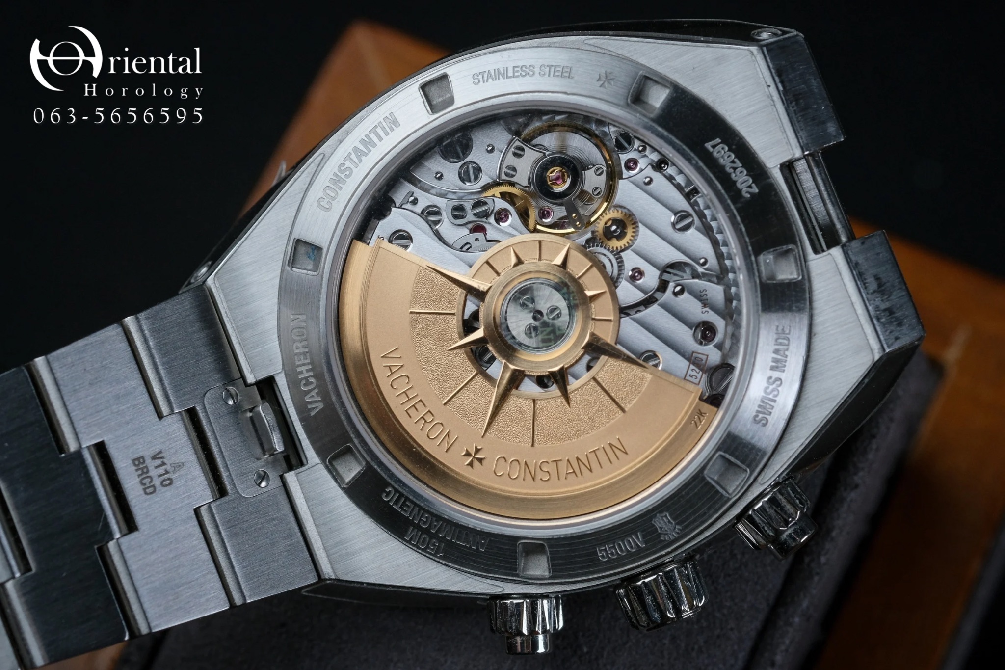 VC Overseas Chronograph Blue Dial - Image 6