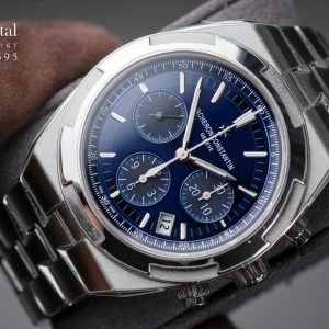VC Overseas Chronograph Blue Dial