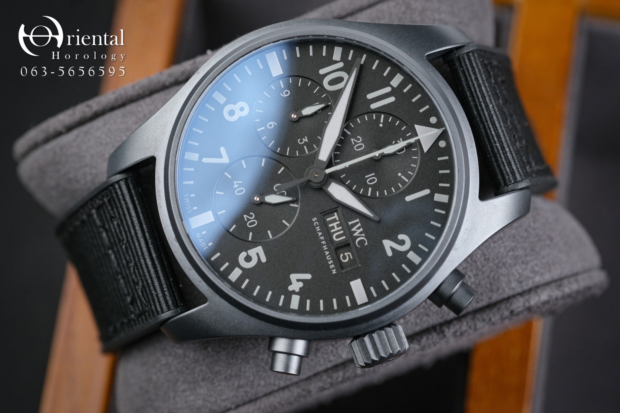 IWC Pilot’s Watch Chronograph Top Gun Ceratanium - Image 3