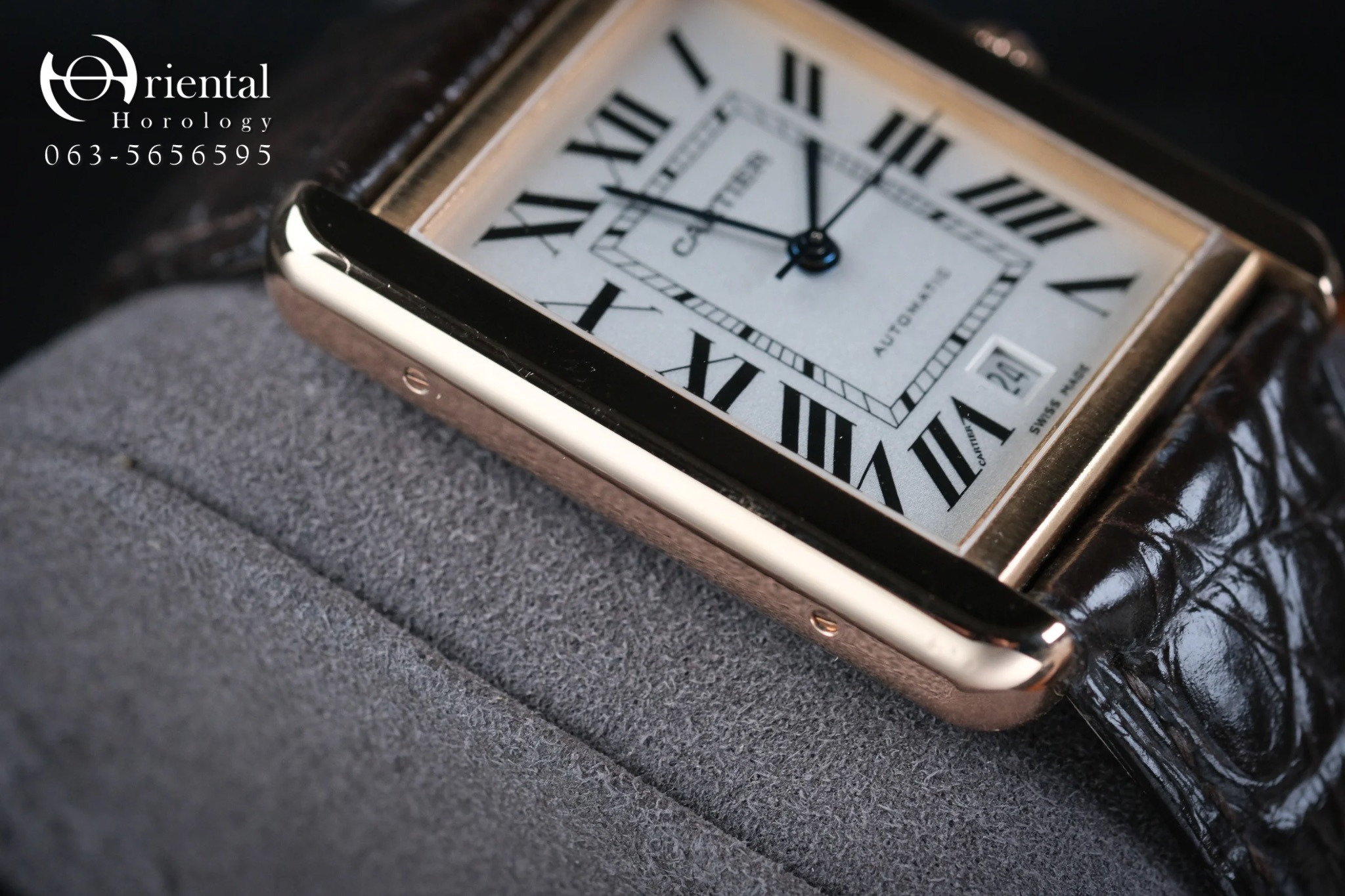 Cartier Tank Solo XL Rose Gold - Image 5