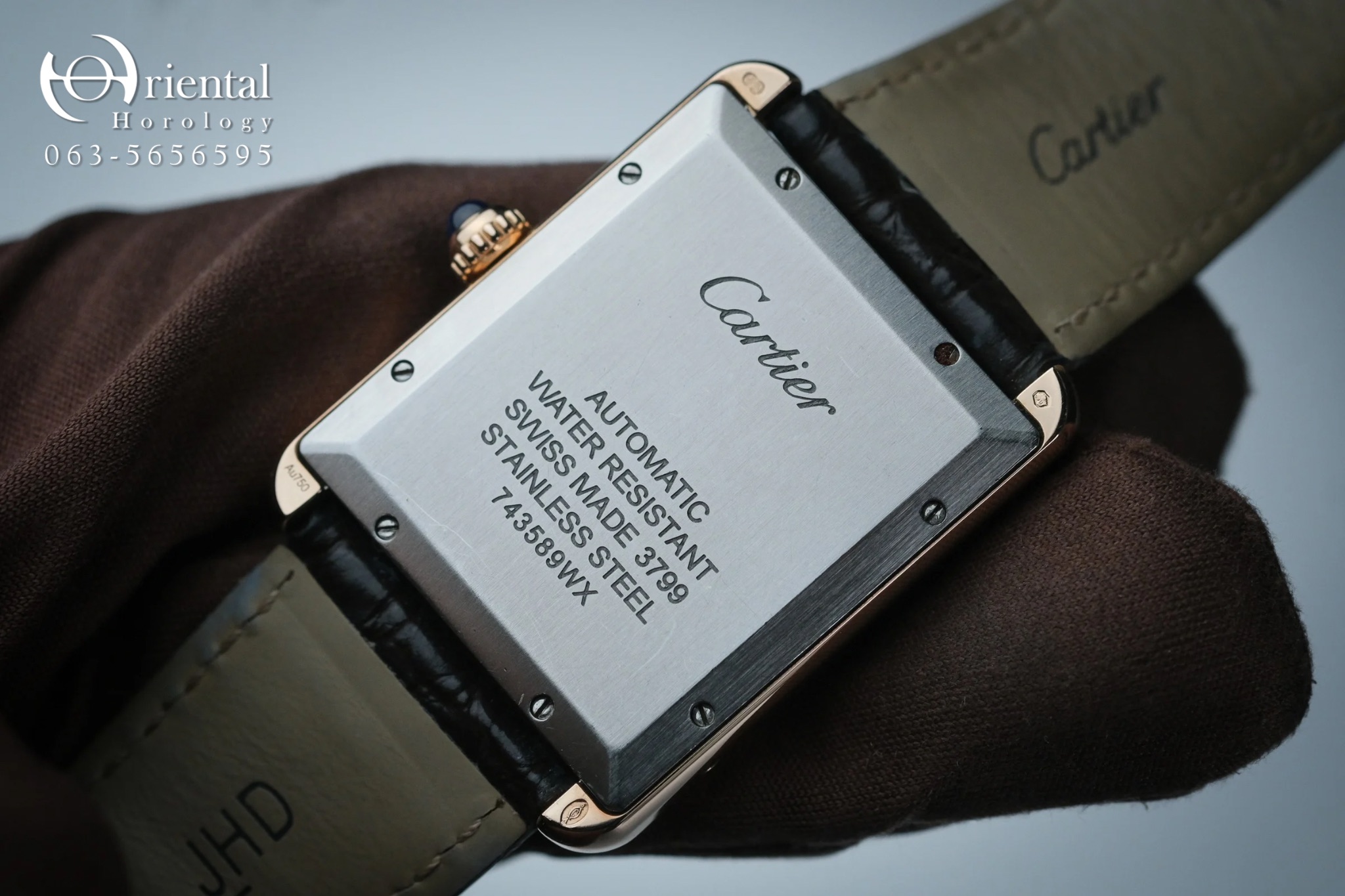 Cartier Tank Solo XL Rose Gold - Image 6