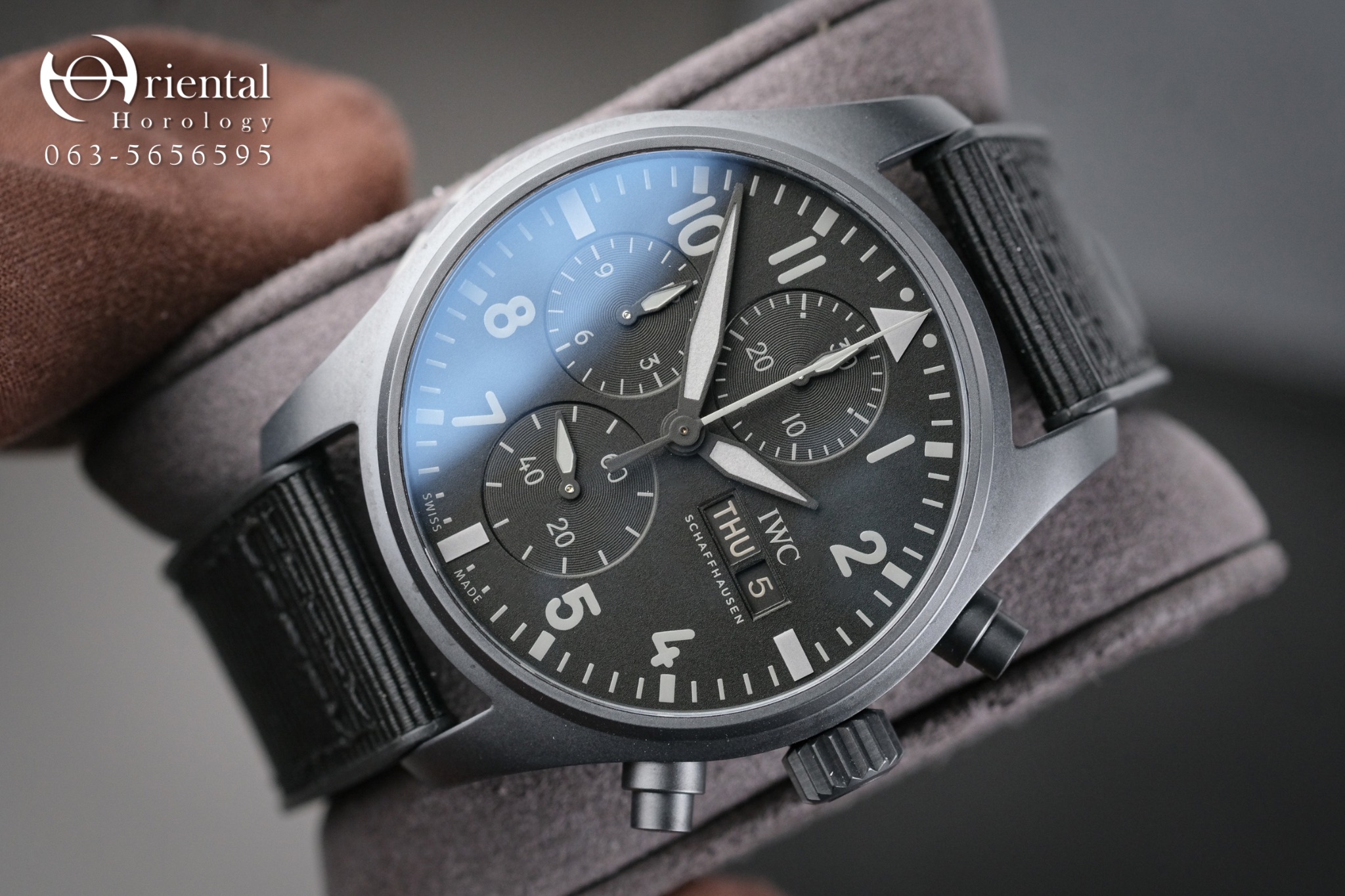 IWC Pilot’s Watch Chronograph Top Gun Ceratanium