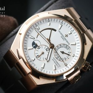 VC Overseas Dual Time Rose Gold
