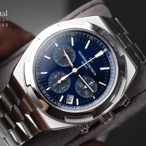 VC Overseas Chronograph Blue Dial