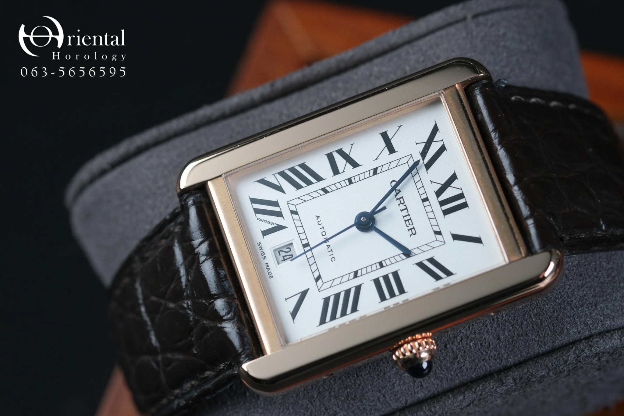 Cartier Tank Solo XL Rose Gold - Image 3
