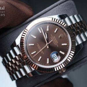 Rolex Datejust 41 2-Tone Chocolate Dial