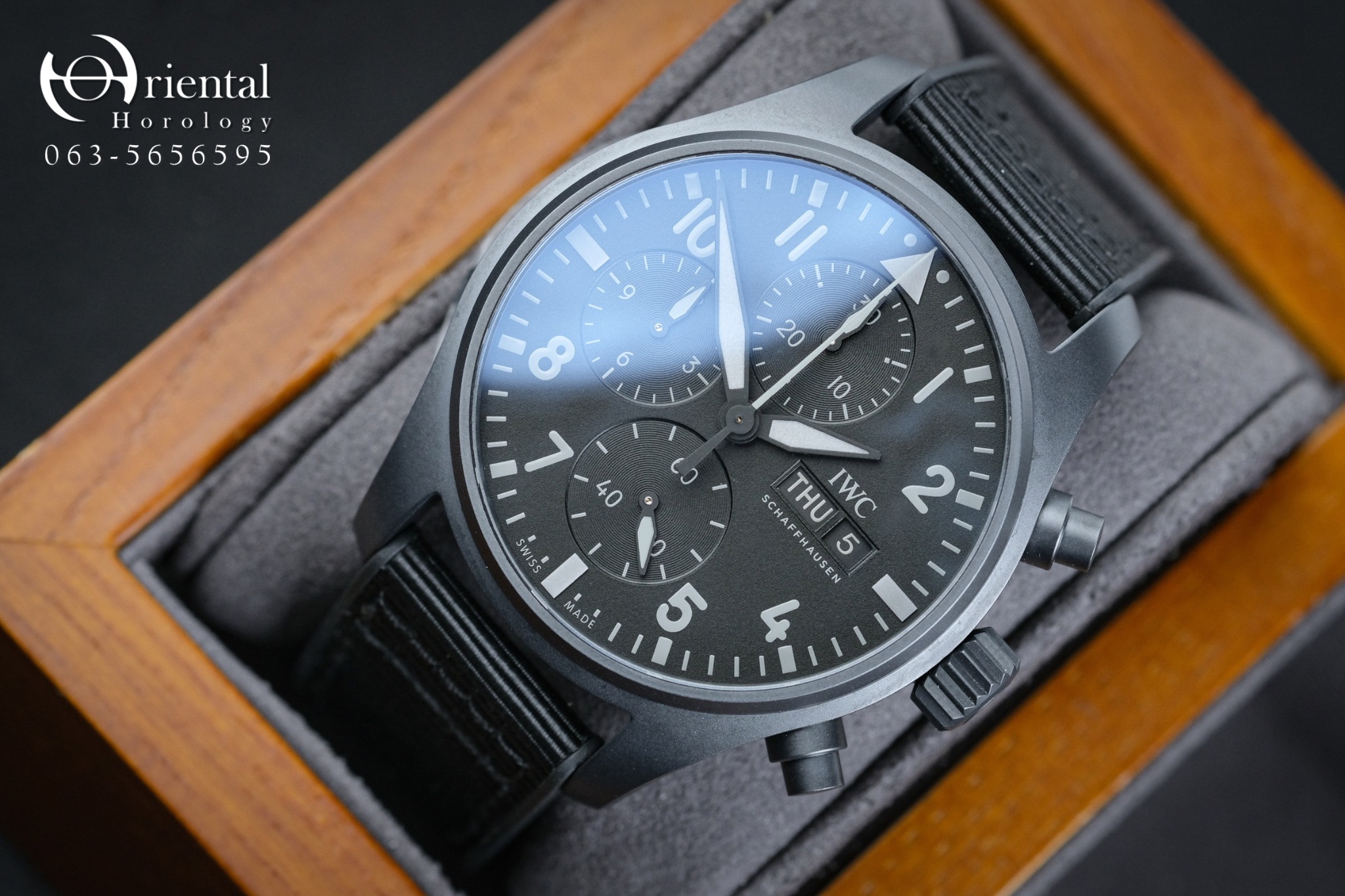 IWC Pilot’s Watch Chronograph Top Gun Ceratanium - Image 2