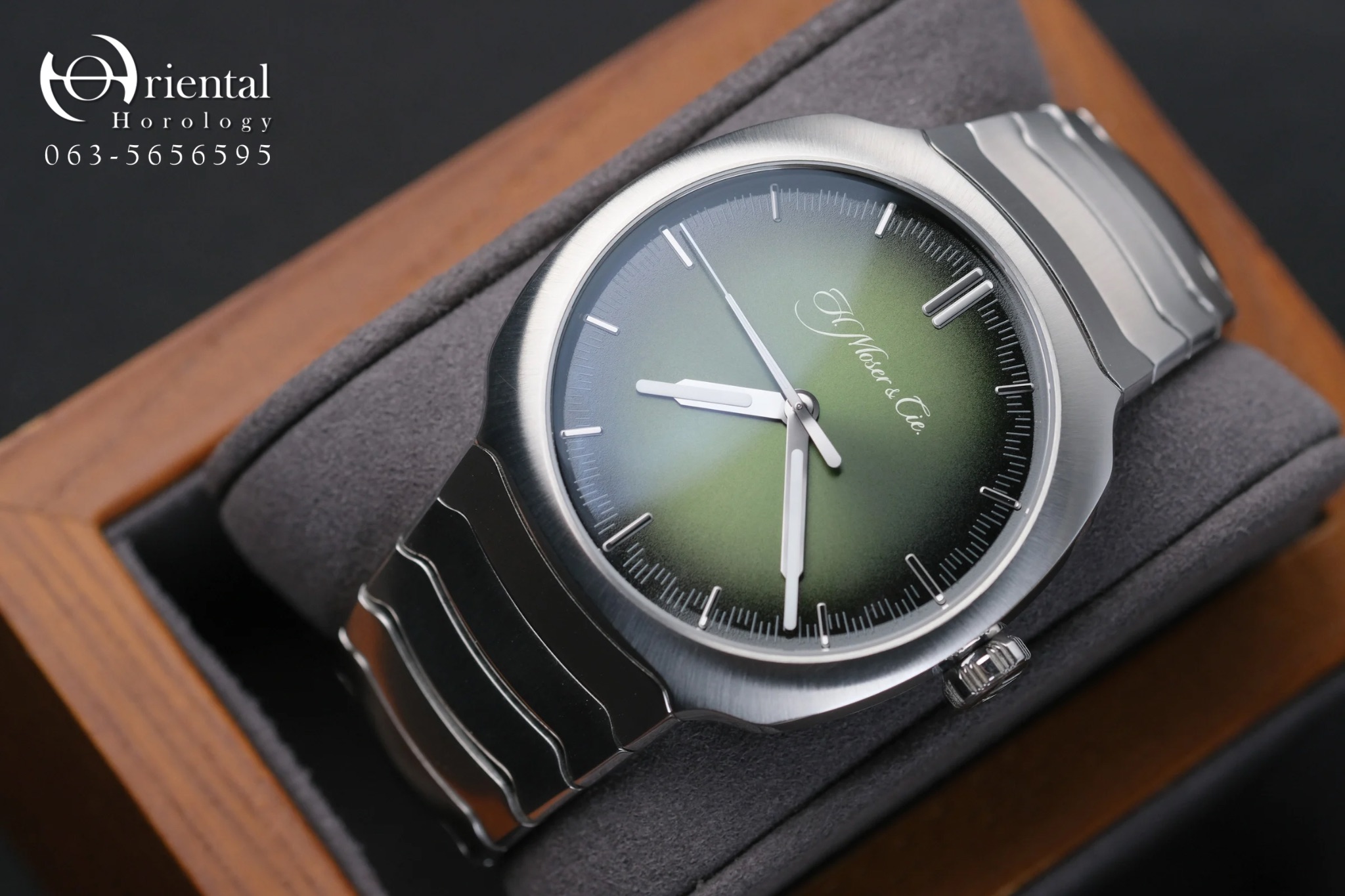 H. Moser & Cie. Streamliner Matrix Green - Image 4