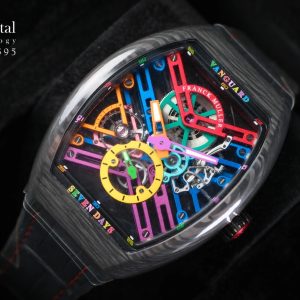 Franck Muller Vanguard Carbon Skeleton Color Dreams 7 Days