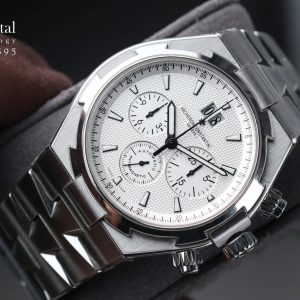 VC Overseas Chronograph White Dial