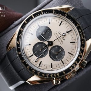 Omega Speemaster 18K Moonshine Gold Panda