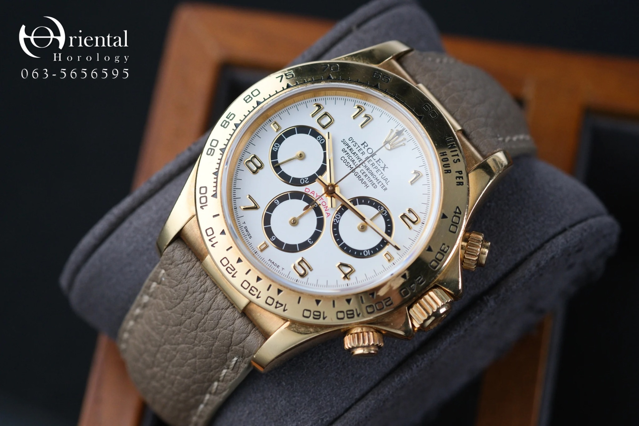 Rolex Daytona Zenith 18K Yellow Gold - Image 2