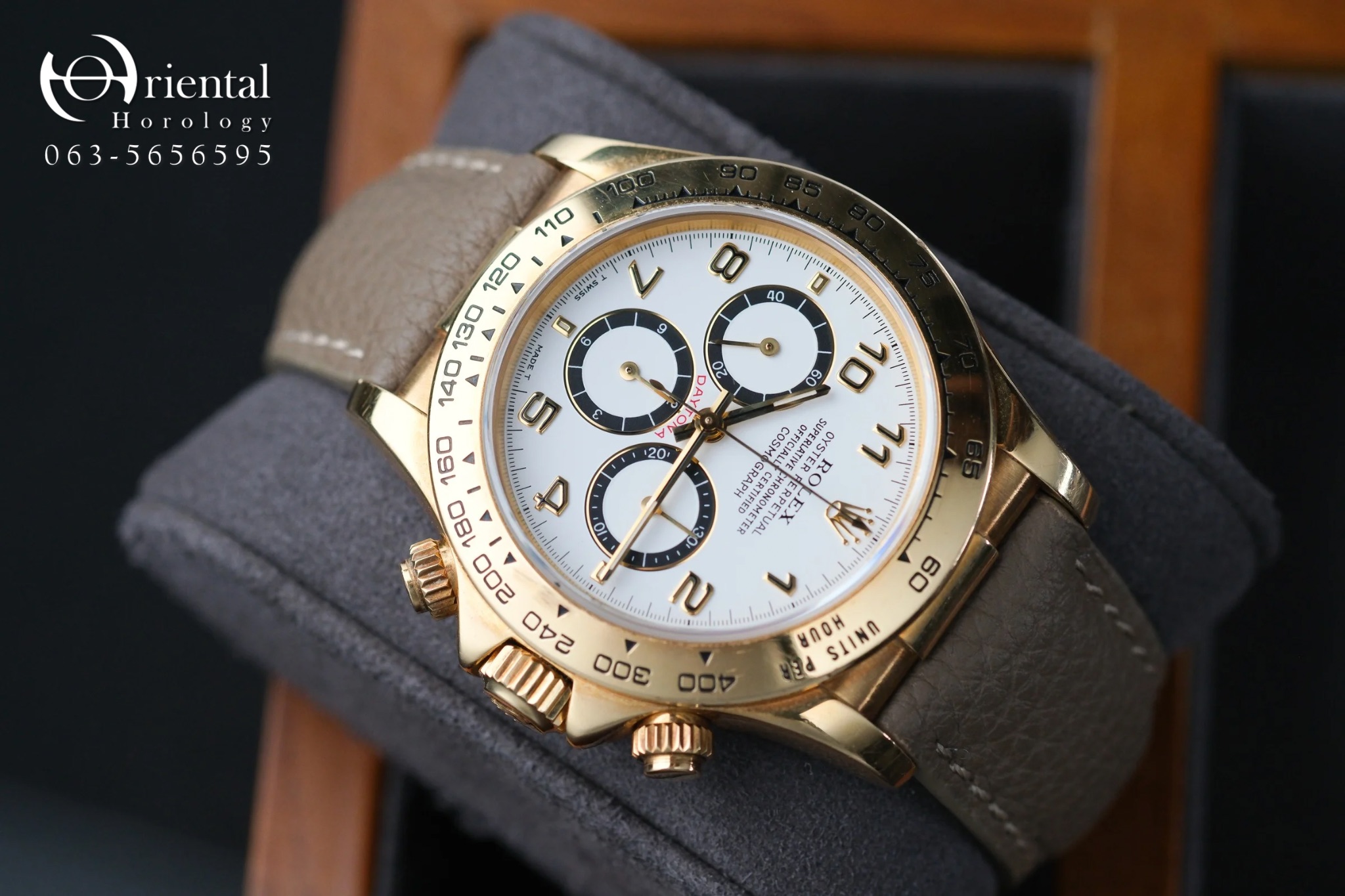 Rolex Daytona Zenith 18K Yellow Gold - Image 6