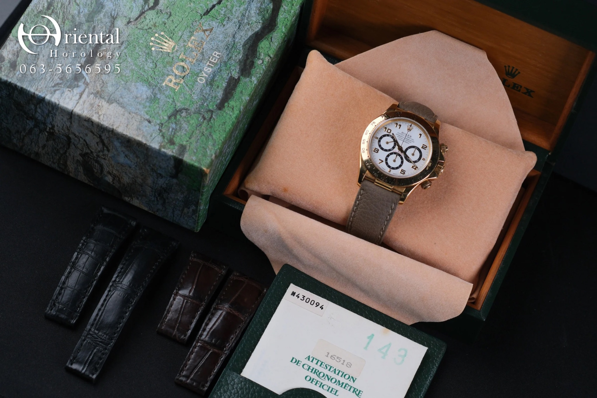 Rolex Daytona Zenith 18K Yellow Gold - Image 9