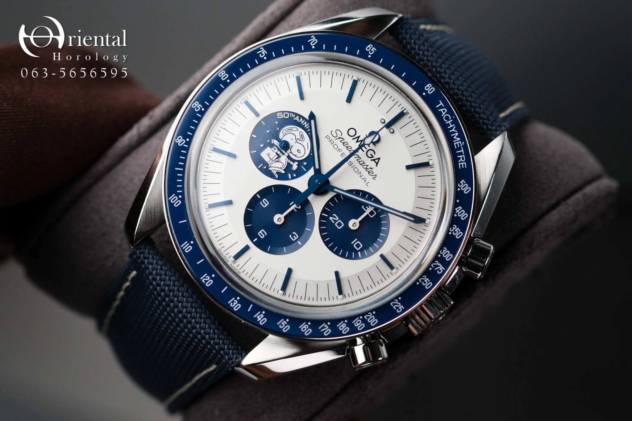 Omega Speedmaster Silver Snoopy Award 50th Anniversary