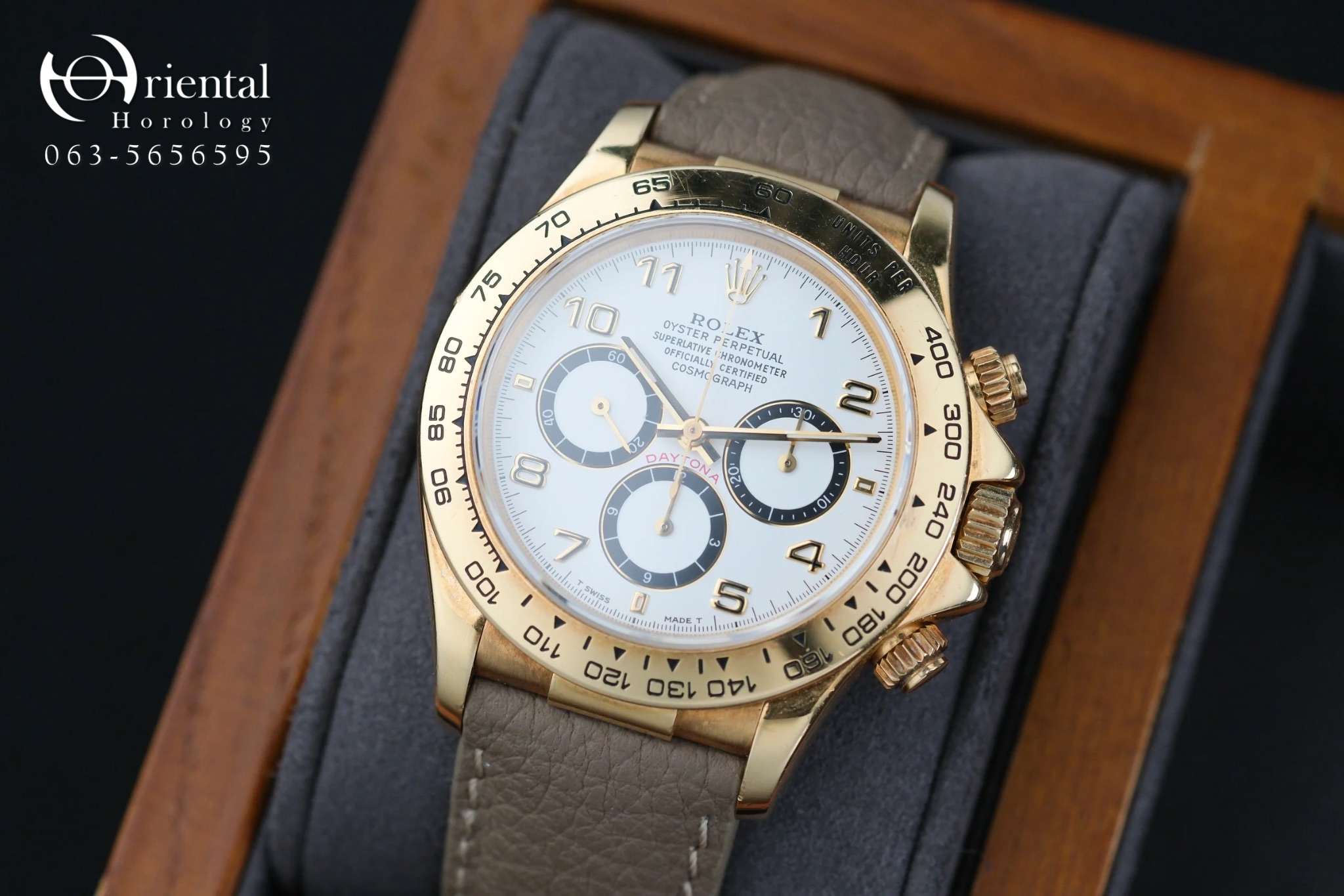 Rolex Daytona Zenith 18K Yellow Gold - Image 3