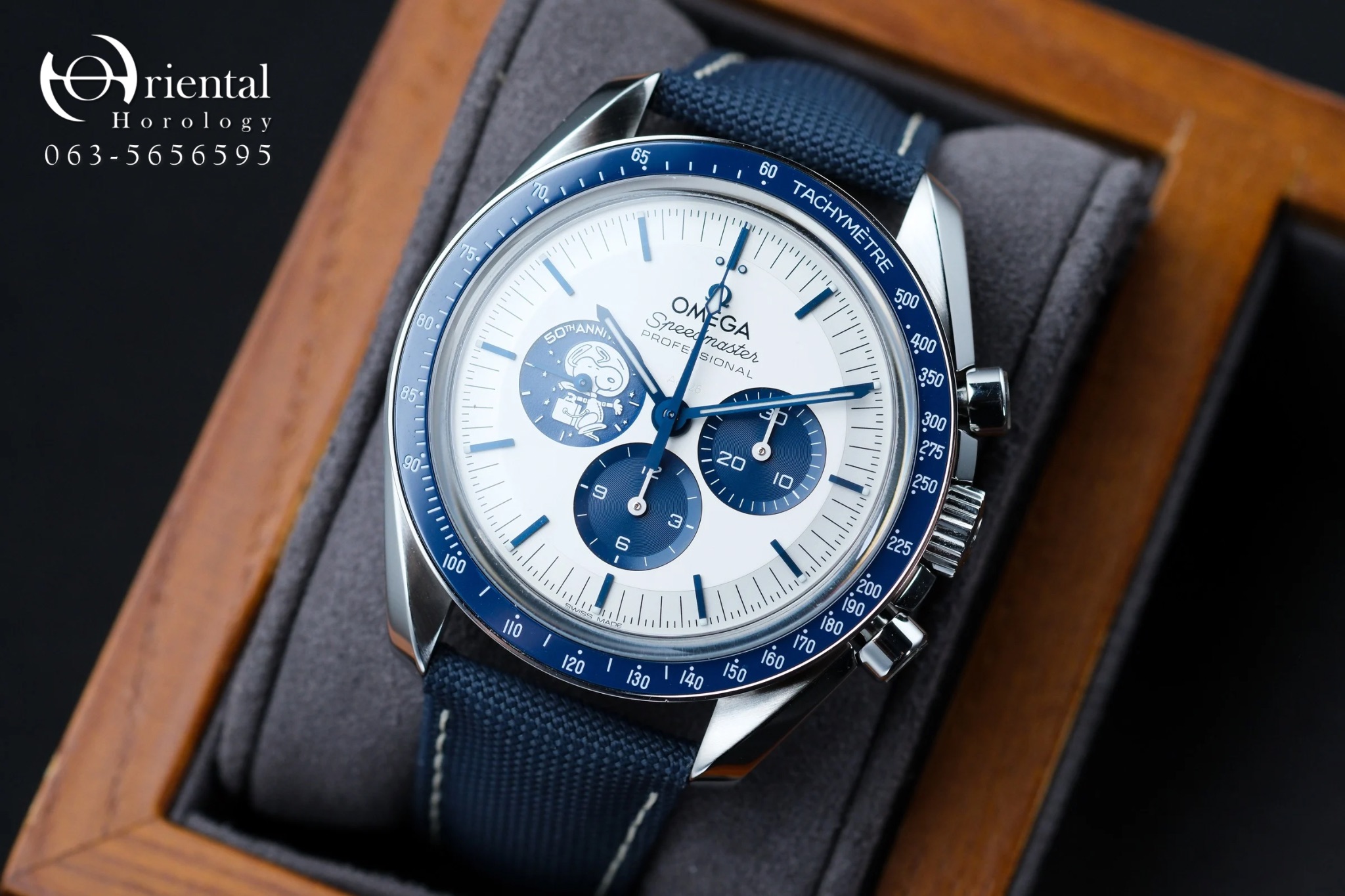 Omega Speedmaster Silver Snoopy Award 50th Anniversary - Image 3