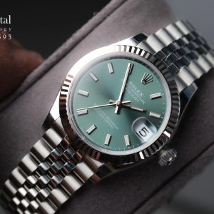 Rolex Datejust Lady 31 Mint Green Dial