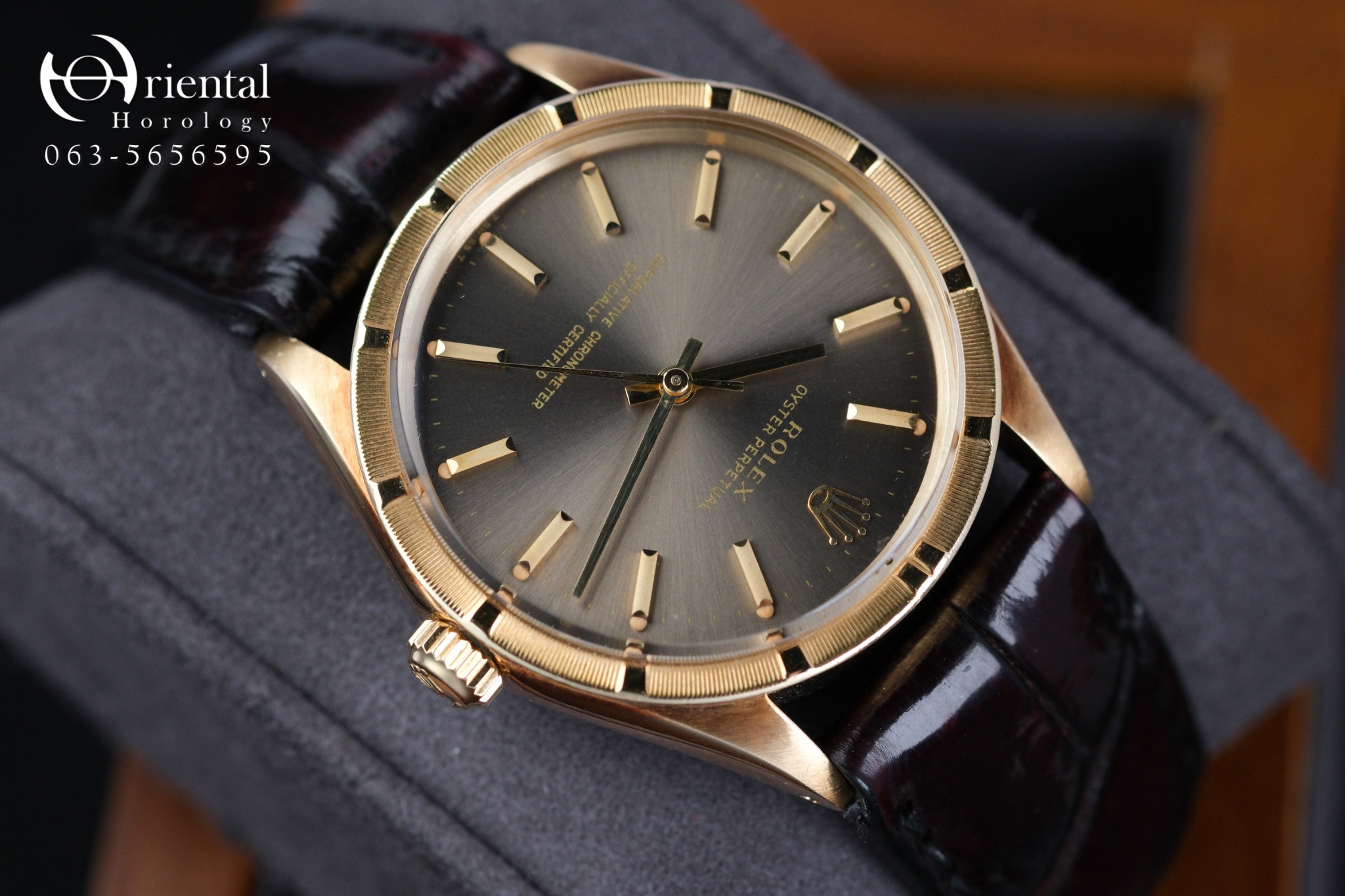 Rolex Oyster Perpetual 1005 14K Yellow Gold - Image 2