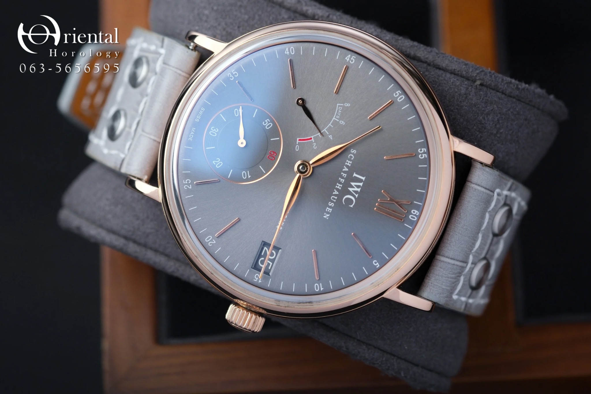 IWC Portofino Hand-Wound 8 Days Rose Gold - Image 2