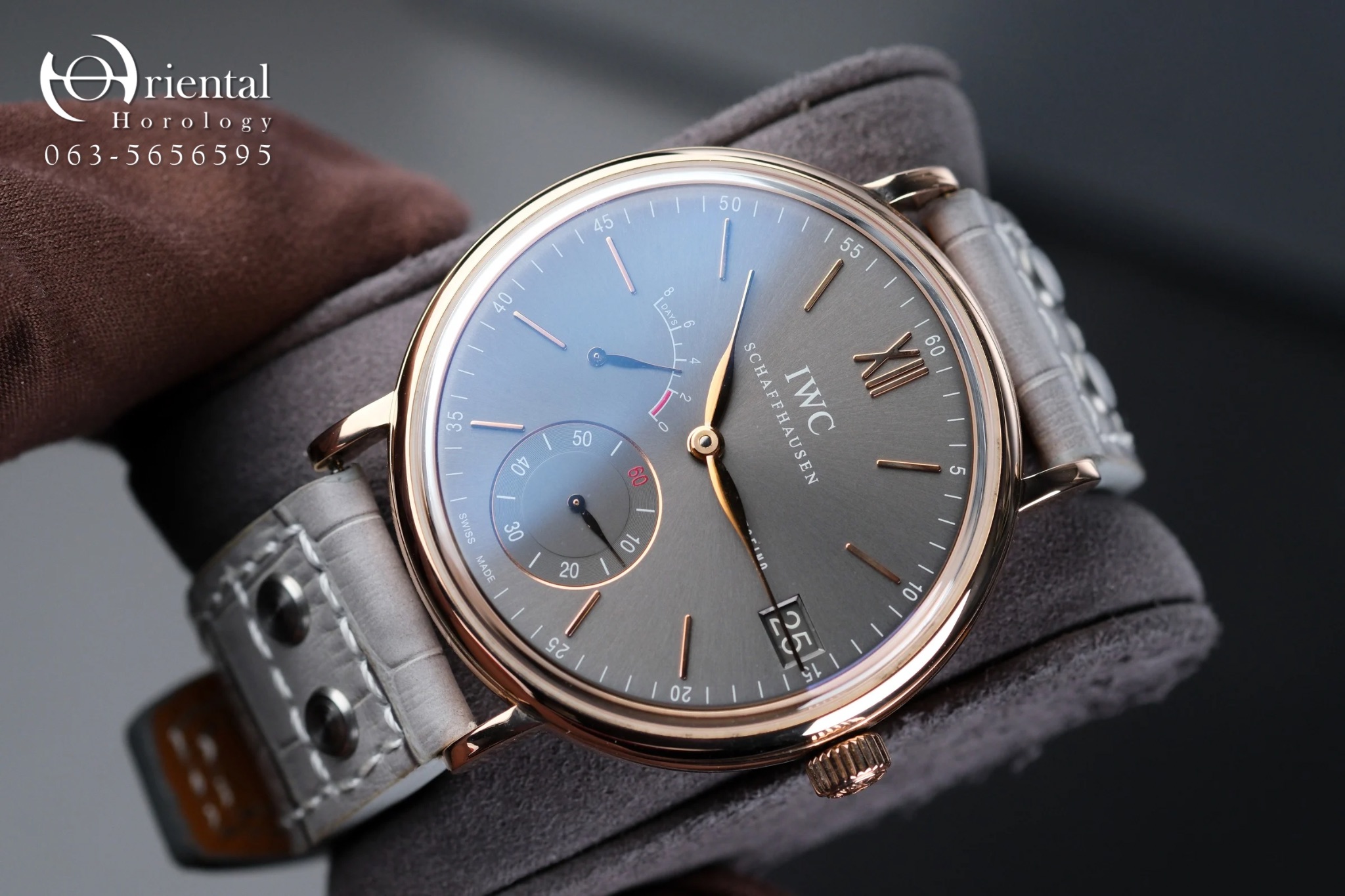 IWC Portofino Hand-Wound 8 Days Rose Gold - Image 3