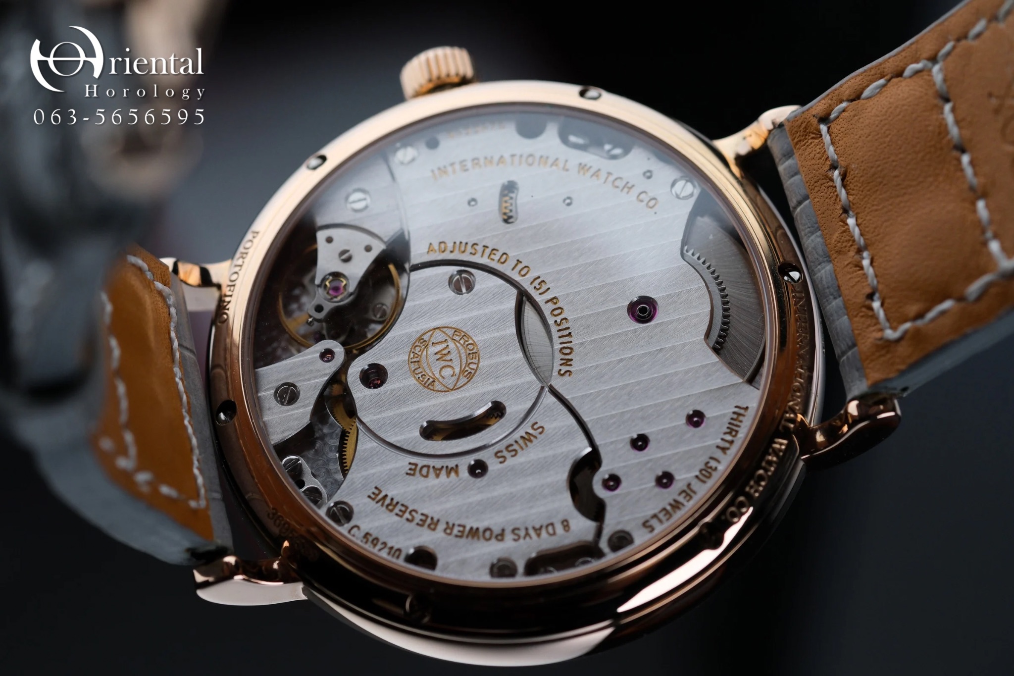 IWC Portofino Hand-Wound 8 Days Rose Gold - Image 7