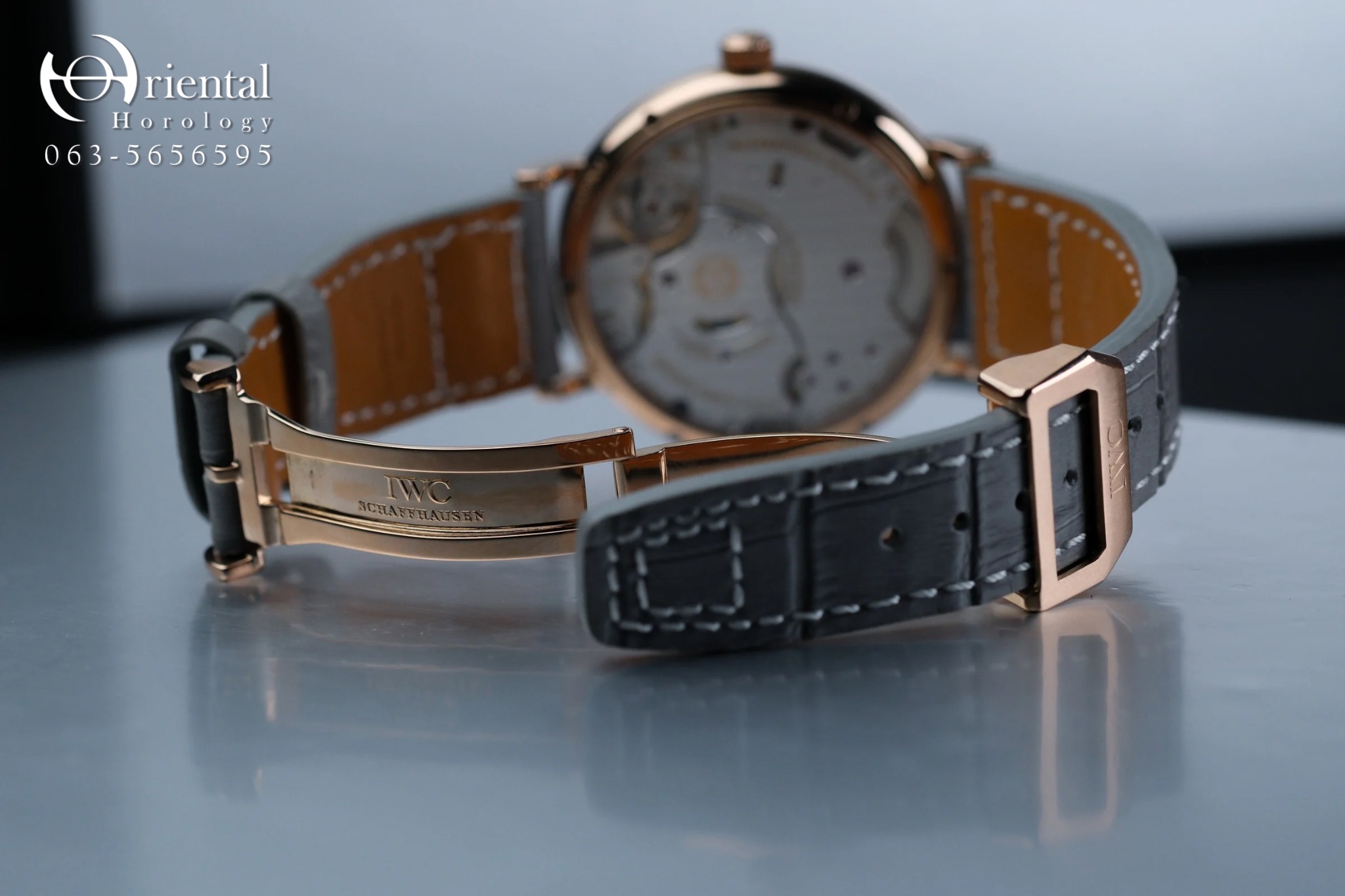 IWC Portofino Hand-Wound 8 Days Rose Gold - Image 8