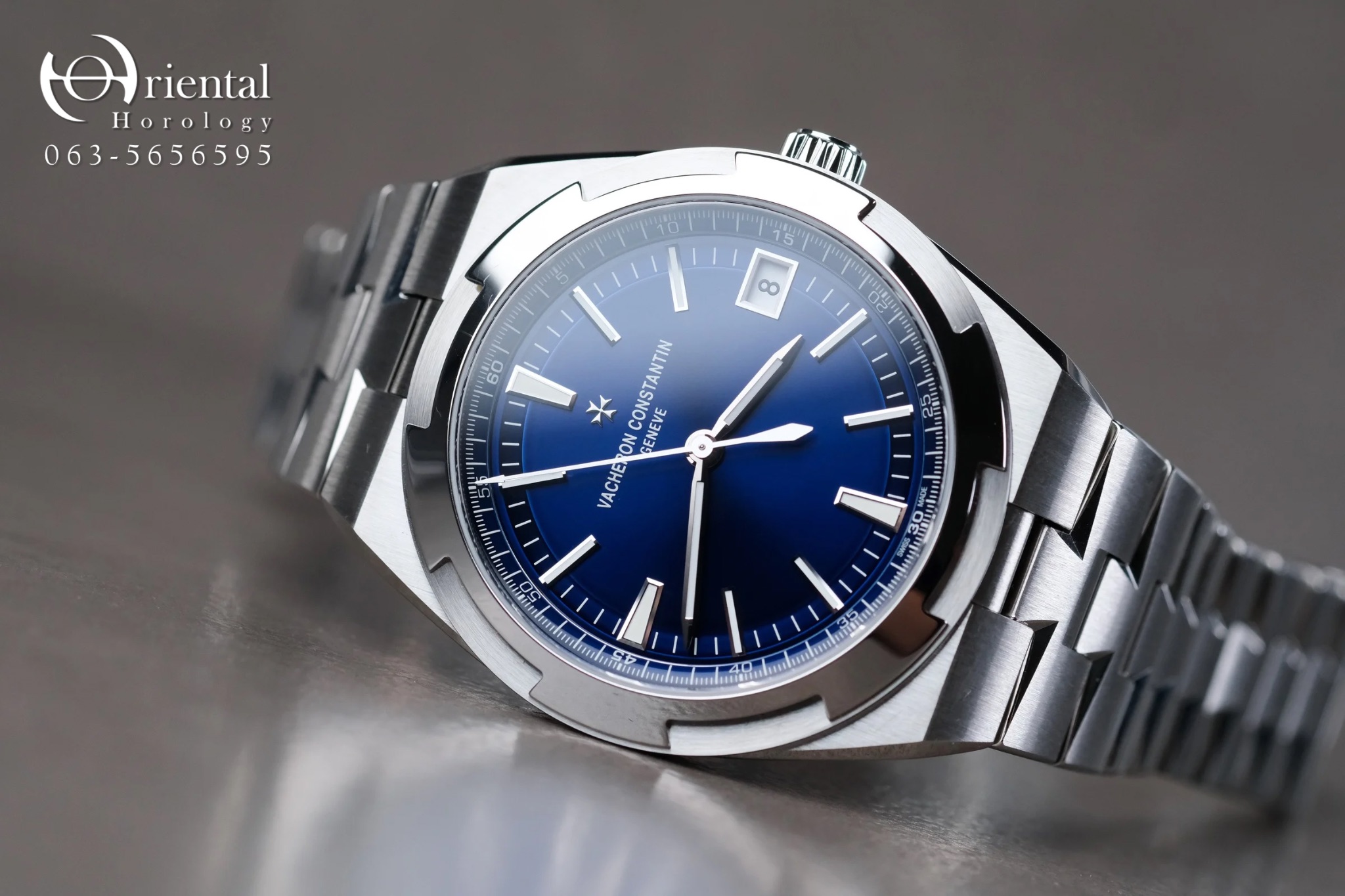 VC 4520V Overseas Blue Dial