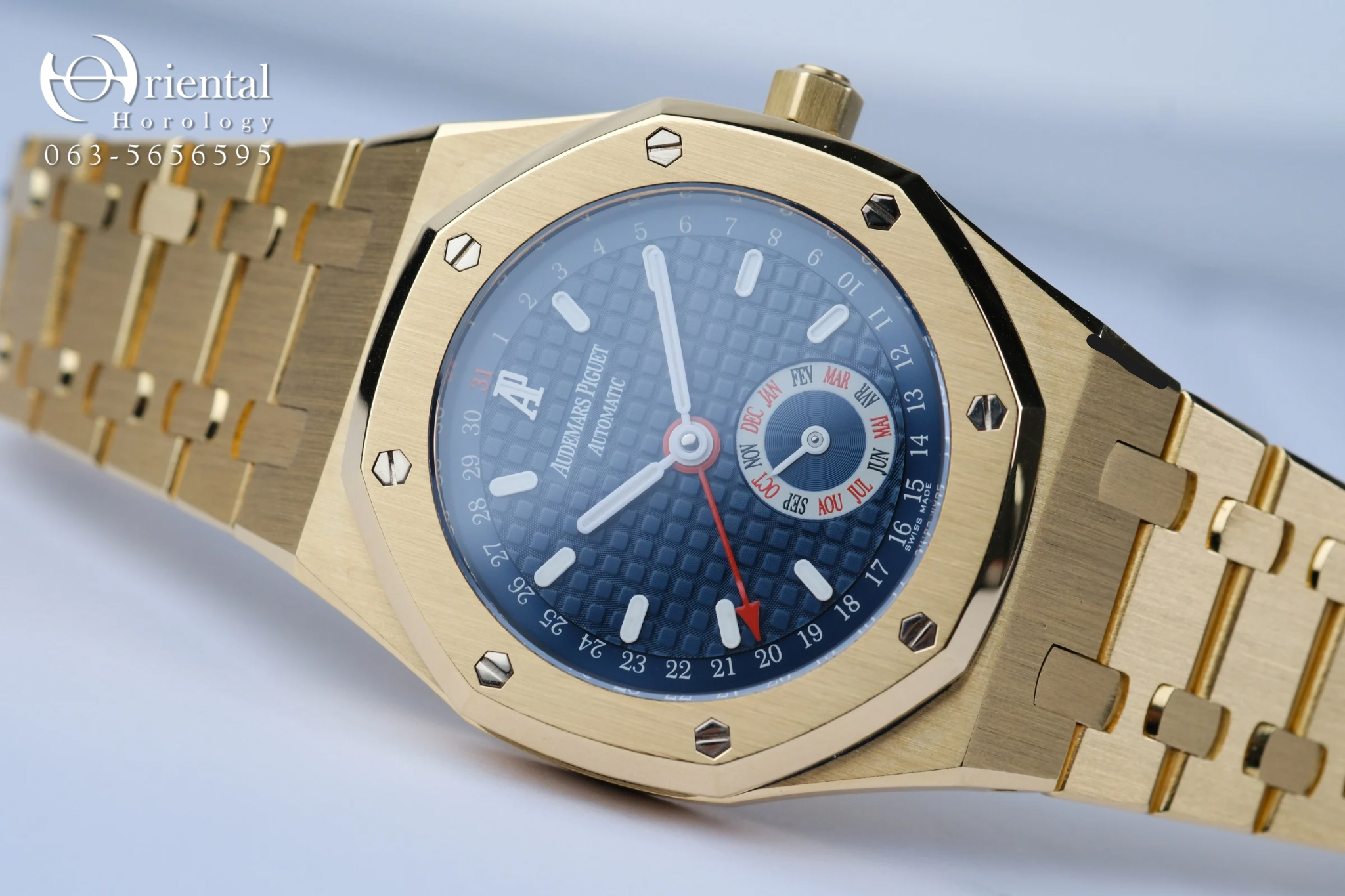 AP 18K Yellow Gold Annual Calendar