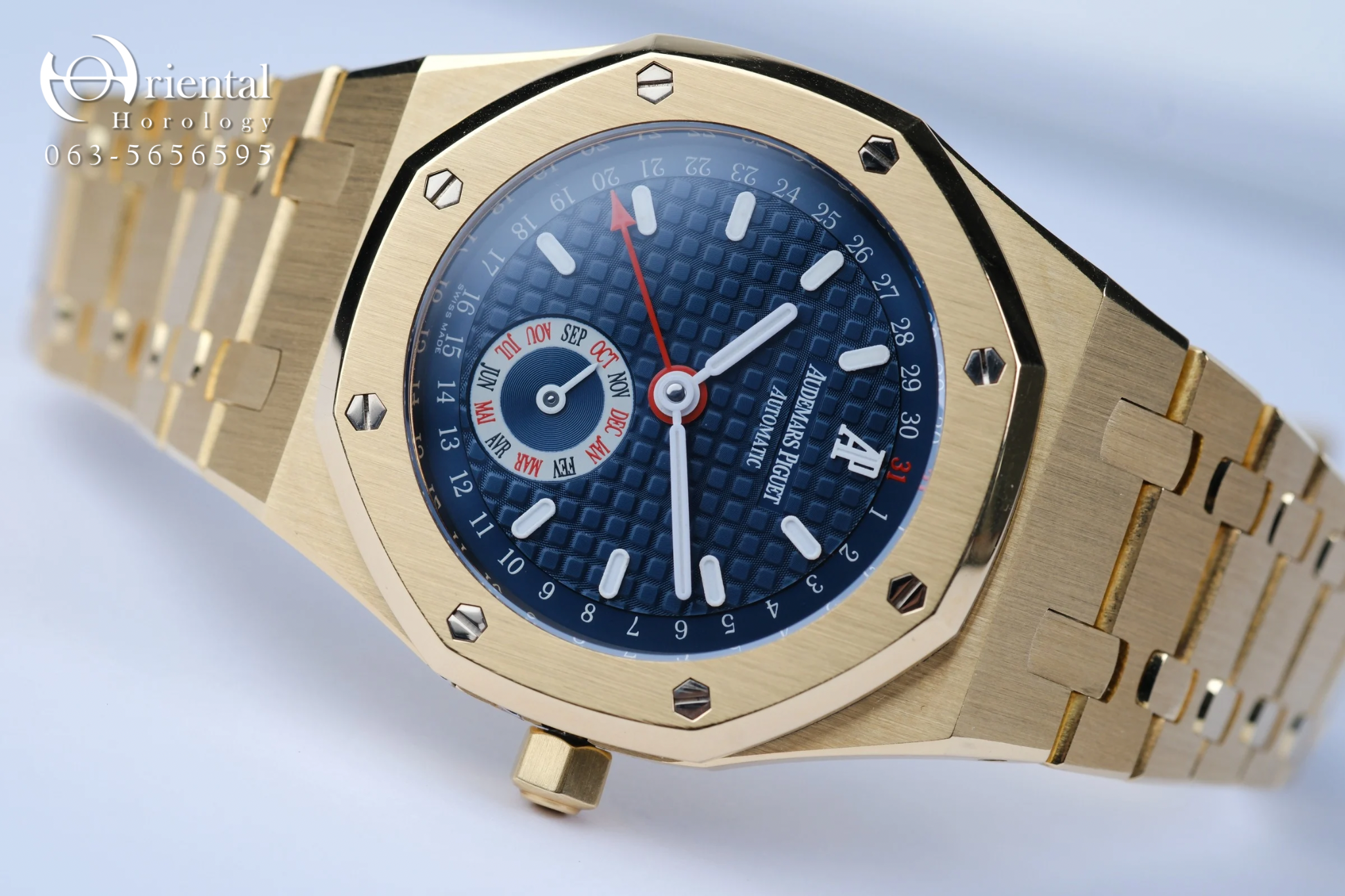 AP 18K Yellow Gold Annual Calendar - Image 2