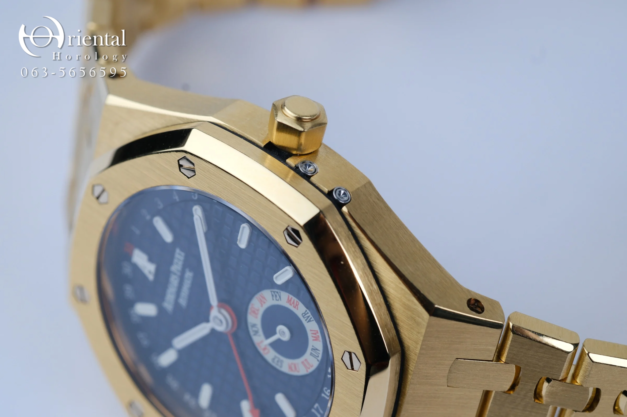 AP 18K Yellow Gold Annual Calendar - Image 4