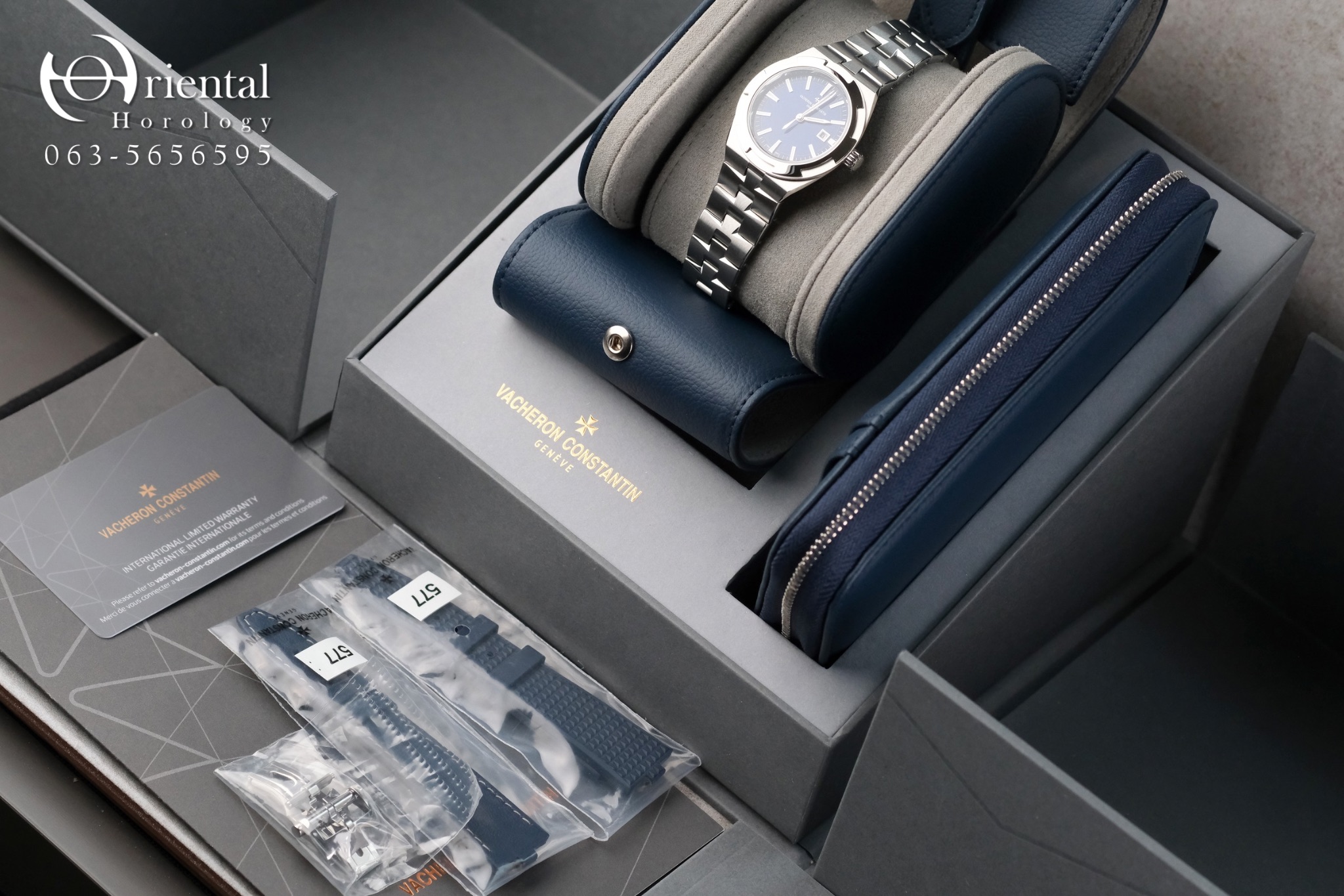 VC Overseas 4600V Blue dial - Image 9