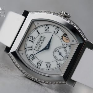 F.P. JOURNE ÉLÉGANTE 40 TITANIUM 2 Rows Diamonds