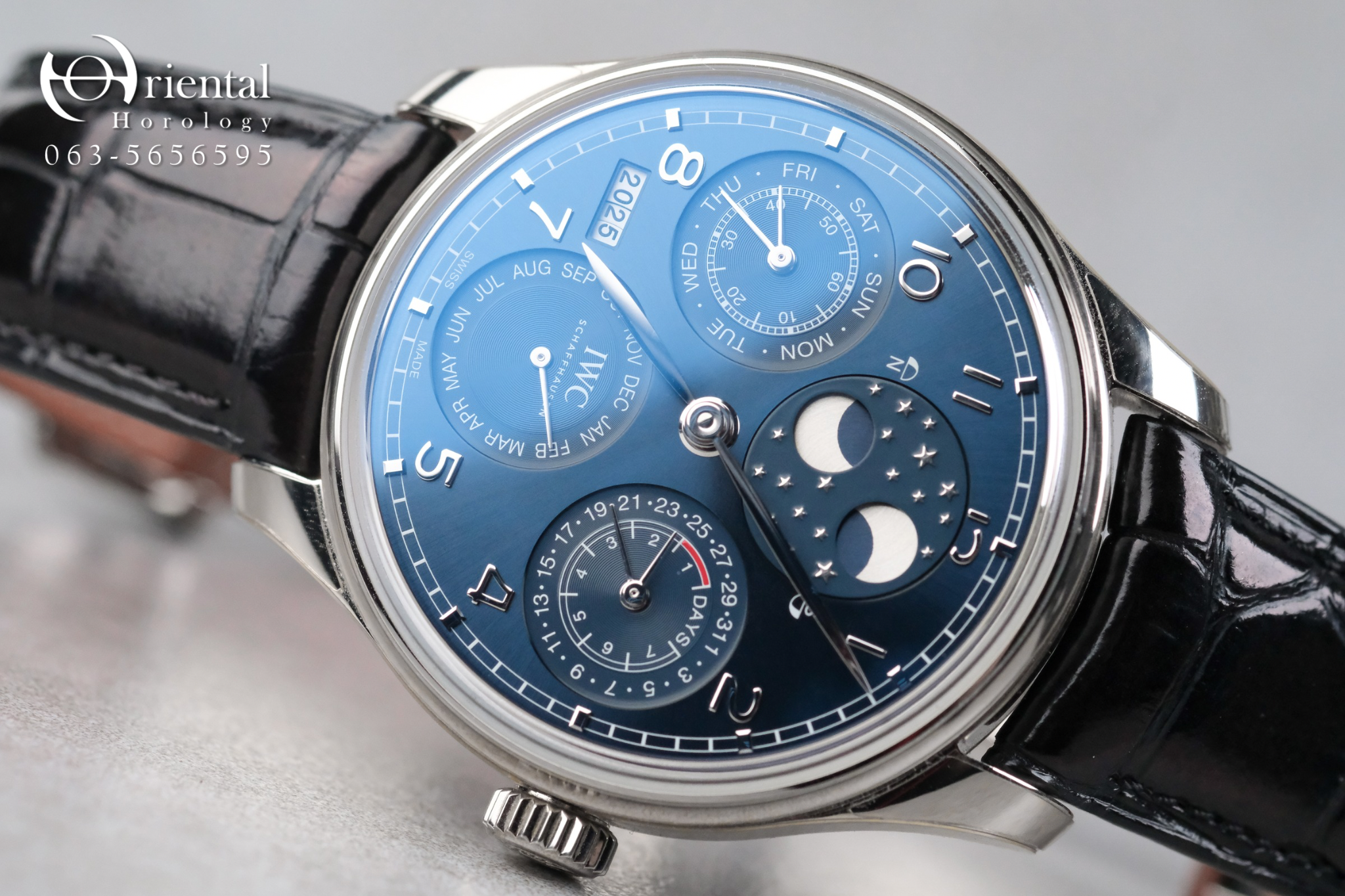 IWC Portuguese Perpetual Calendar White gold - Image 2