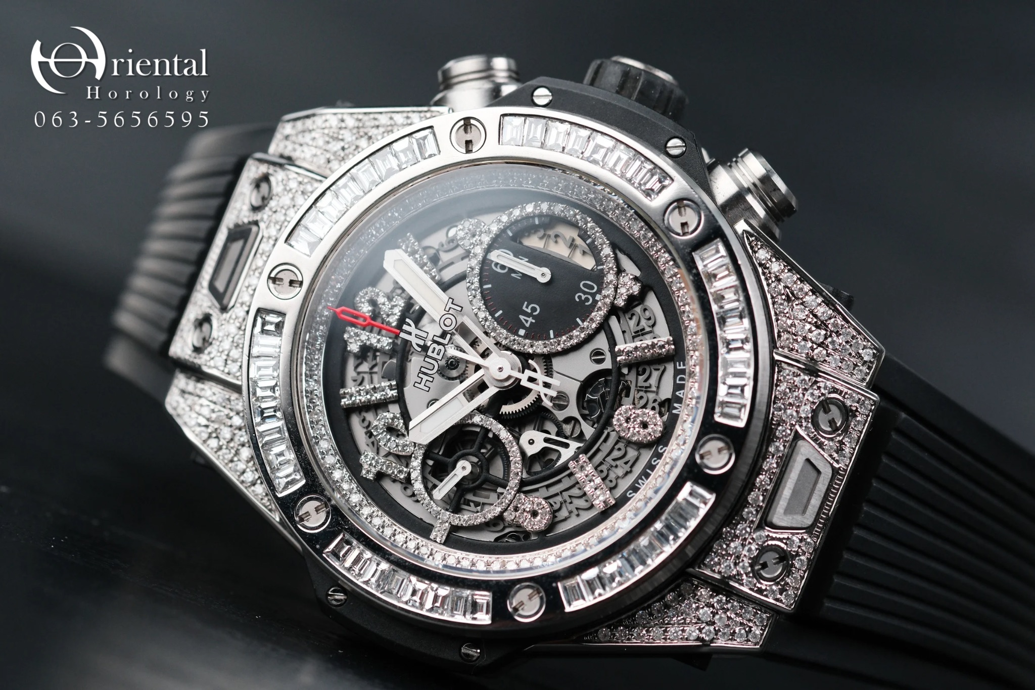 Hublot Unico Titanium 45 Diamonds