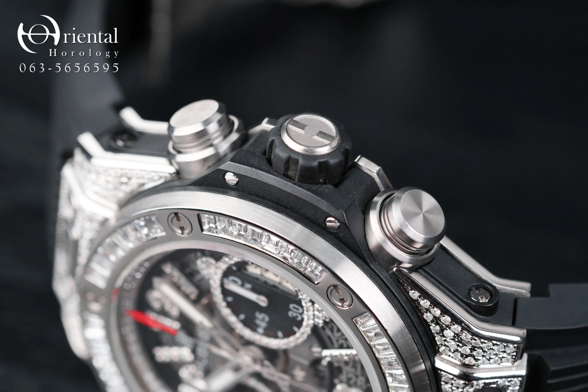 Hublot Unico Titanium 45 Diamonds - Image 3