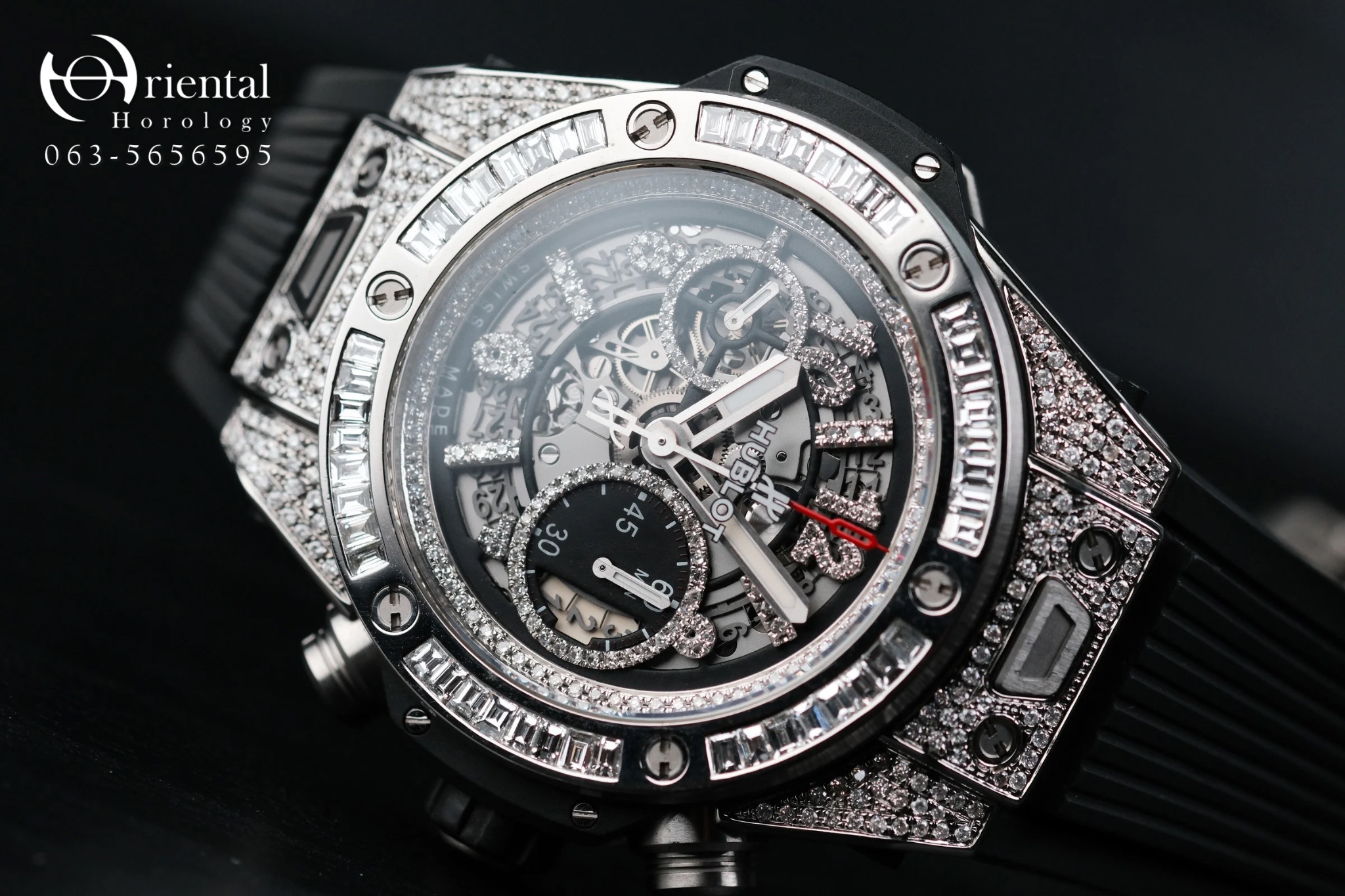 Hublot Unico Titanium 45 Diamonds - Image 2