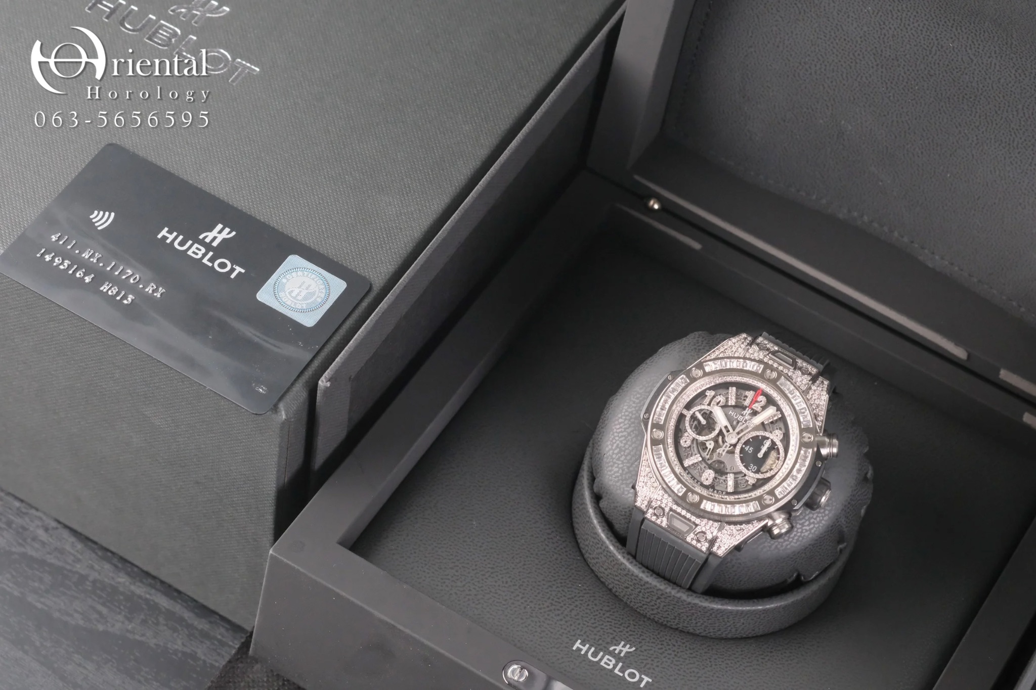 Hublot Unico Titanium 45 Diamonds - Image 8