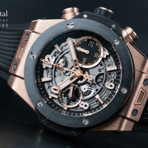 Hublot Unico King Gold Black Ceramic
