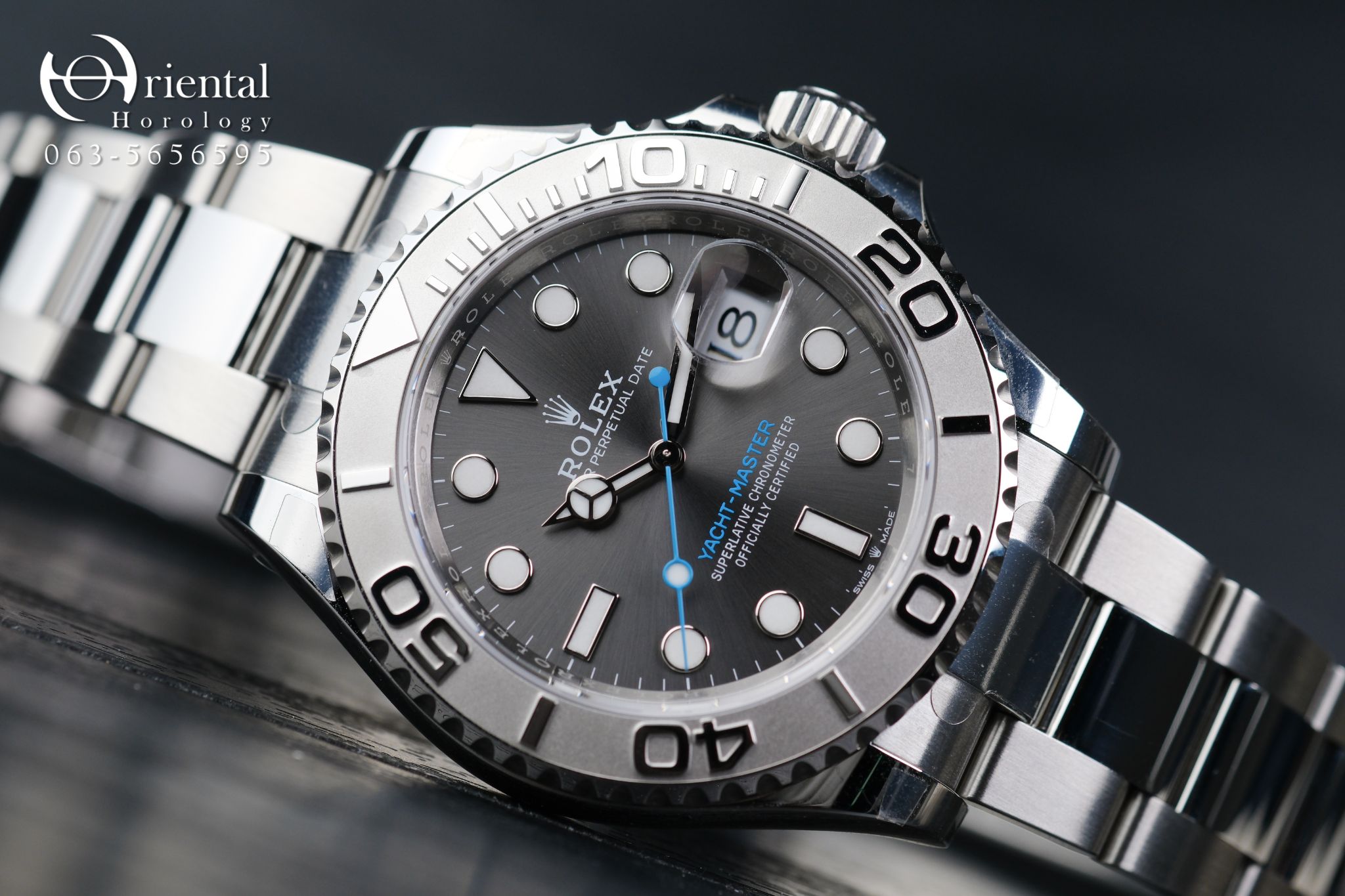 Rolex Yacht-Master 40 Rhodium Dial